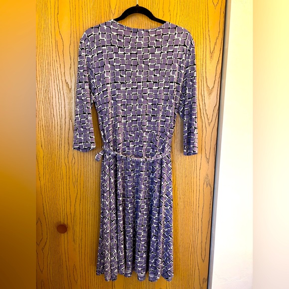Apt 9 faux wrap dress w 3/4 sleeve. Sz PXL - Picture 2 of 9
